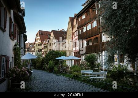 Fischerviertel, Ulm, Donau, Schwäbische Alb, Baden-Württemberg, Deutschland Stockfoto