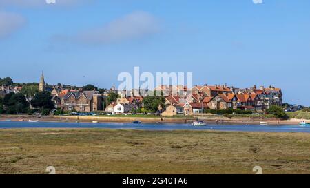 ALNMOUTH, northumberland/UK - 14. August: Blick von Alnmouth in Northumberland am 14. August 2010 Stockfoto