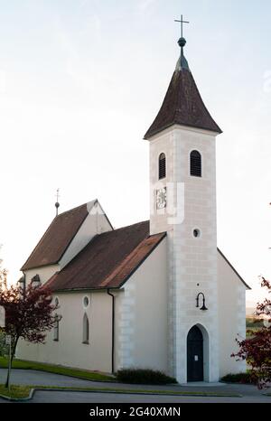 Eisenreichdornach Kirche in Amstetten, Österreich Stockfoto