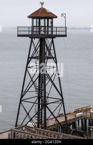 Alcatraz-Gefängnis in der Nähe von San Francisco Stockfoto