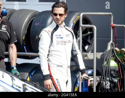 Prinz Carl Philip fährt am 18. Juni 2021 den Porsche Carrera Cup Scandinavia in Anderstorp, Schweden. Foto von Johan Valkonen/Stella Picturs/ABACAPRESS.COM Stockfoto