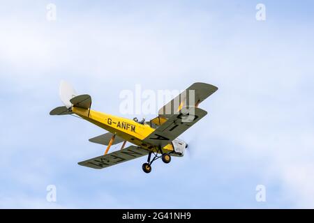 De Havilland DH82a Tiger Moth Stockfoto