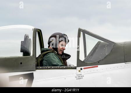 North American P - 51D Mustang 44-73149 Stockfoto