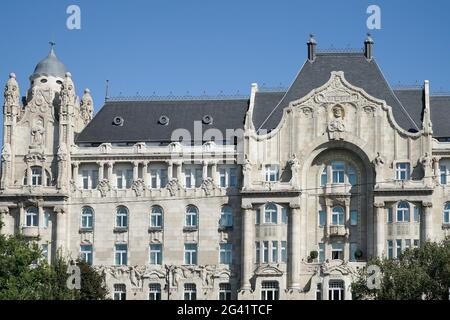 Vier Jahreszeiten Hotel Gresham Palast in Budapest Stockfoto