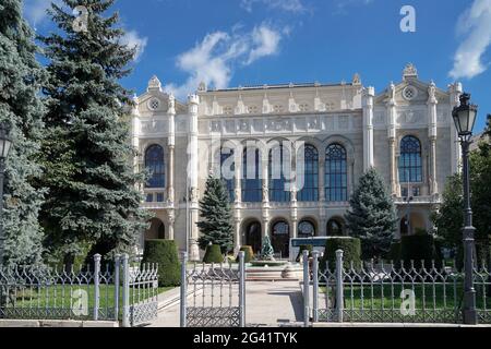 Vigado Konzerthalle in Budapest Stockfoto