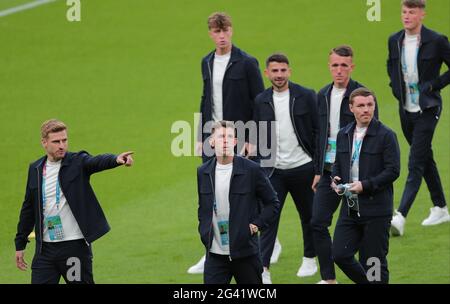 London, Großbritannien. Juni 2021. STUART ARMSTRONG FÜHRT DAS SCHOTTLAND-TEAM, ENGLAND V SCHOTTLAND, 2021 Quelle: Allstar Picture Library Ltd/Alamy Live News Stockfoto