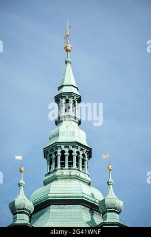 Turm der St.-Veits-Dom in Prag Stockfoto