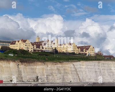 Ansicht der Roedean School in der Nähe von Brighton Stockfoto