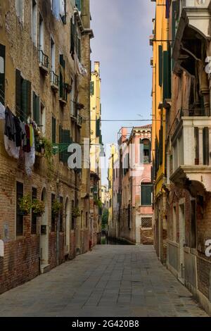 In den Straßen von Venedig, Venetien, Italien, Europa Stockfoto