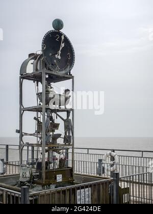 Die Pier Wetterfahne in Southwold Stockfoto