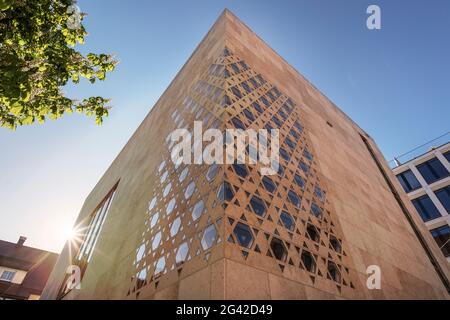 Neue Synagoge im Weinhof in Ulm, Donau, Schwäbische Alb, Baden-Württemberg, Deutschland Stockfoto