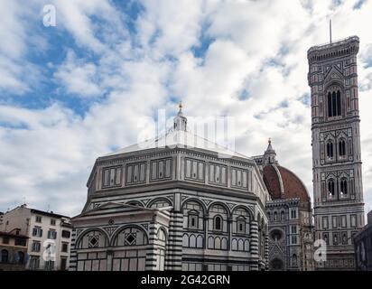Florenz, Toskana/Italien - 19. Oktober: Blick auf Saint Mary Cathedral in Florenz am 19. Oktober 2019 Stockfoto
