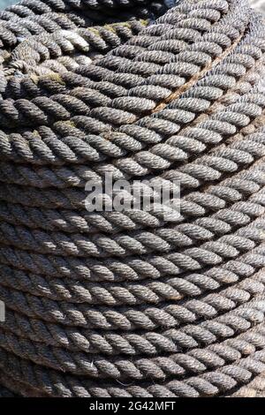 BRISTOL, Großbritannien - 14. Mai: Verschiedenes von Schiffsausrüstungen durch die SS Great Britain im Trockendock in Bristol am 14. Mai 2019 Stockfoto