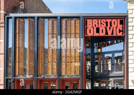 BRISTOL, Großbritannien - 14. Mai: Blick auf das Old Vic Theatre in Bristol am 14. Mai 2019 Stockfoto