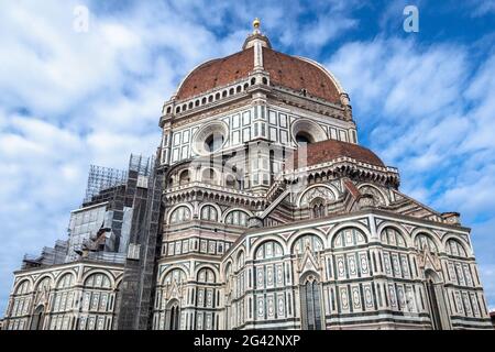 Florenz, Toskana/Italien - 19. Oktober: Blick auf Saint Mary Cathedral in Florenz am 19. Oktober 2019 Stockfoto