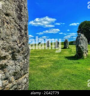 Der Steinkreis Stockfoto