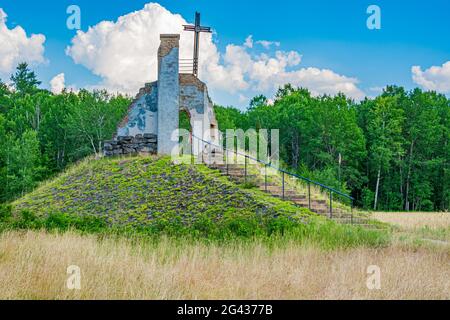 Warszawa Polnisches Kriegsdenkmal Ontario Kanada Stockfoto