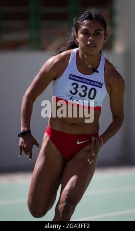 Cochabamba, Bolivien. Juni 2021. COCHABAMBA, OR - 18.06.2021: GRAND PRIX CLASIFICATORIA OLIMPIADAS - während des Grand Prix Clasificatoria Olimpiadas, der im Pista Atletica GAMC in Cochabamba stattfand, OR. Quelle: Foto Arena LTDA/Alamy Live News Stockfoto