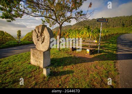 Auf Julius Echter Berg in Iphofen, Kitzingen, Unterfranken, Franken, Bayern, Deutschland, Europa Stockfoto