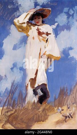 John Singer Sargent – Gust Wind 1886 Stockfoto