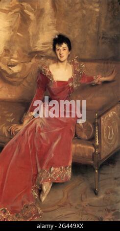 John Singer Sargent - Mrs Hugh Hammersley 1893 Stockfoto