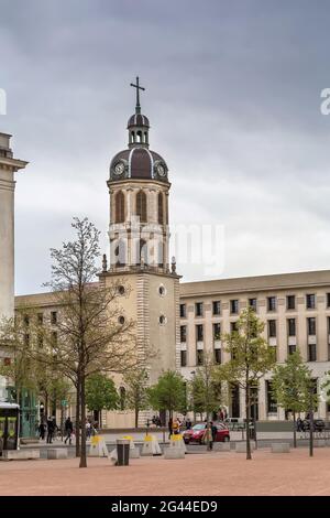 Uhrenturm, Lyon, Frankreich Stockfoto