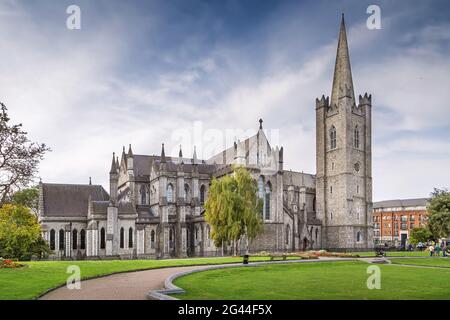 St. Patricks Kathedrale, Dublin, Irland Stockfoto