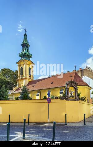 St. George Kirche, Budapest, Ungarn Stockfoto