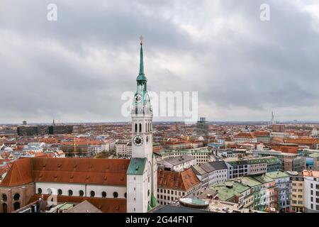 St.-Petri Kirche, München, Deutschland Stockfoto