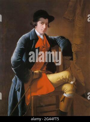 Joseph Wright von Derby (1734-1797) - Nichola Heath C 1763 Stockfoto