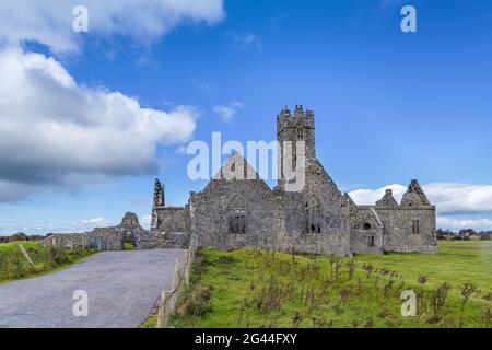 Ross Errilly Friary, Irland Stockfoto