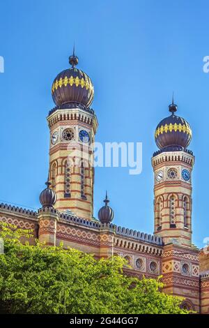 Große Synagoge, Budapest, Ungarn Stockfoto