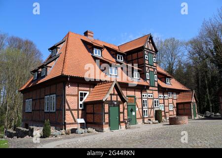 Deutsches Einheits-Museum oder Grenzmuseum in der Brauerei Stockfoto