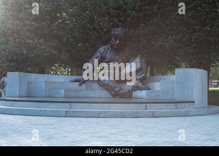 Albert Einstein Memorial in Washington DC Stockfoto