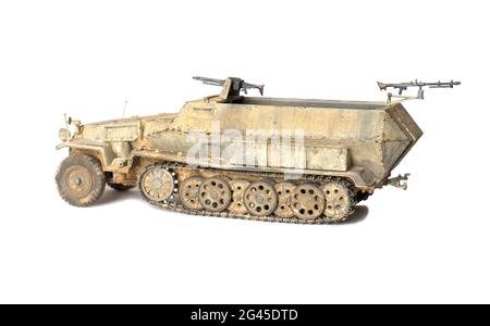 Scale-Modell des alten Fahrzeugs Stockfoto