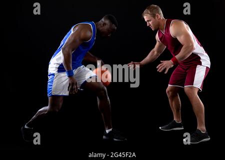 Basketball Spieler in Aktion Stockfoto