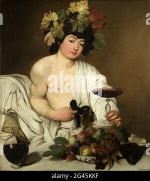 Michelangelo Merisi Da Caravaggio - Bacchus Stockfoto