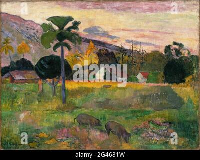 Paul Gauguin - Haere Mai Stockfoto