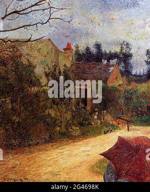 Paul Gauguin - Pissarro S Garden Pontoise 1881 Stockfoto