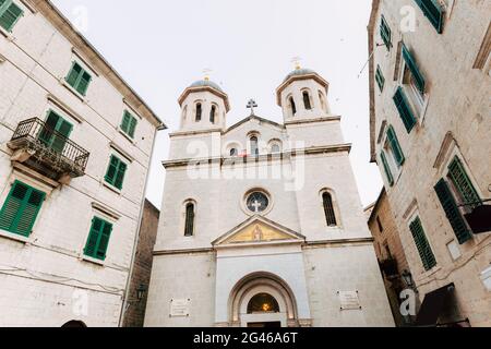 Kirche der orthodoxen Kirche St. Nikolaus von Kotor, Montenegro, Stockfoto