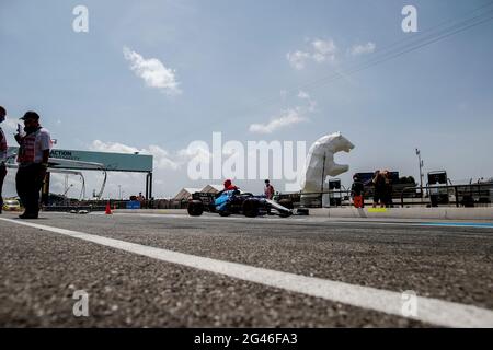 Le Castellet, Frankreich. Juni 2021. # 45 Roy Nissany (ISR, Williams Racing), F1 Grand Prix von Frankreich auf dem Circuit Paul Ricard am 18. Juni 2021 in Le Castellet, Frankreich. (Foto von HOCH ZWEI) Quelle: dpa/Alamy Live News Stockfoto