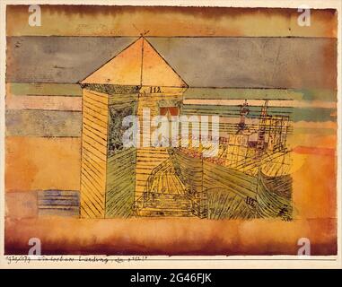Paul Klee - wundersame Landung oder die 112 Stockfoto