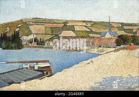 Paul Signac - Les Andelys Cte Daval Stockfoto