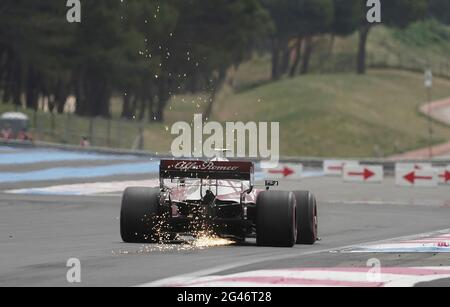 Le Castellet, Frankreich. Juni 2021. 19.06.2021, Circuit Paul Ricard, Le Castellet, FORMULA 1 EMIRATES GRAND PRIX DE FRANCE 2021, im Bild Quelle: dpa picture Alliance/Alamy Live News Stockfoto