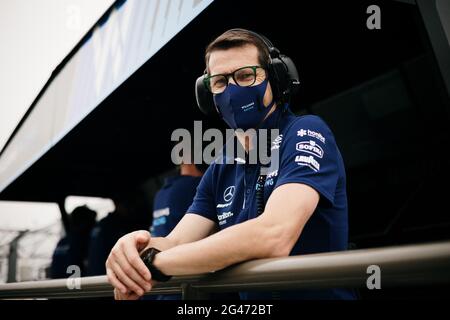 FX Demaison (FRA) Williams Racing Technical Director. Großer Preis von Frankreich, Samstag, 19. Juni 2021. Paul Ricard, Frankreich. Stockfoto