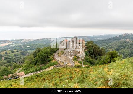 Dorf Coccola. Korsika, Frankreich Stockfoto