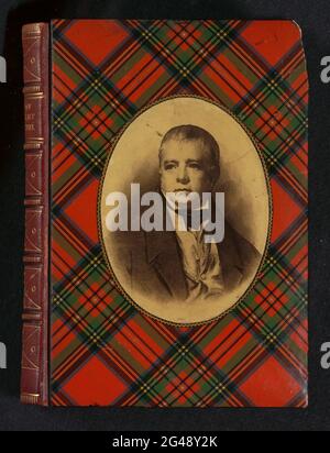 Fotoproduktion von (vermutlich) einem Druck von SIR WALTER SCOTT. . Stockfoto