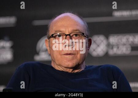 Rom, Italien. Juni 2021. Der italienische Schauspieler Carlo Verdone (Foto: Matteo Nardone/Pacific Press) Quelle: Pacific Press Media Production Corp./Alamy Live News Stockfoto