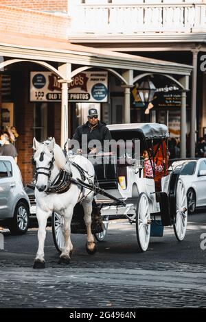 Menschen und Dinge in Sacramento Stockfoto