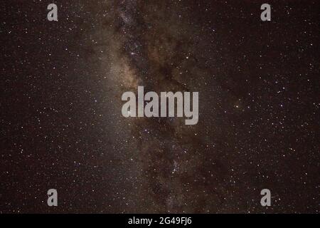 Austral sky milky way detail. Stockfoto
